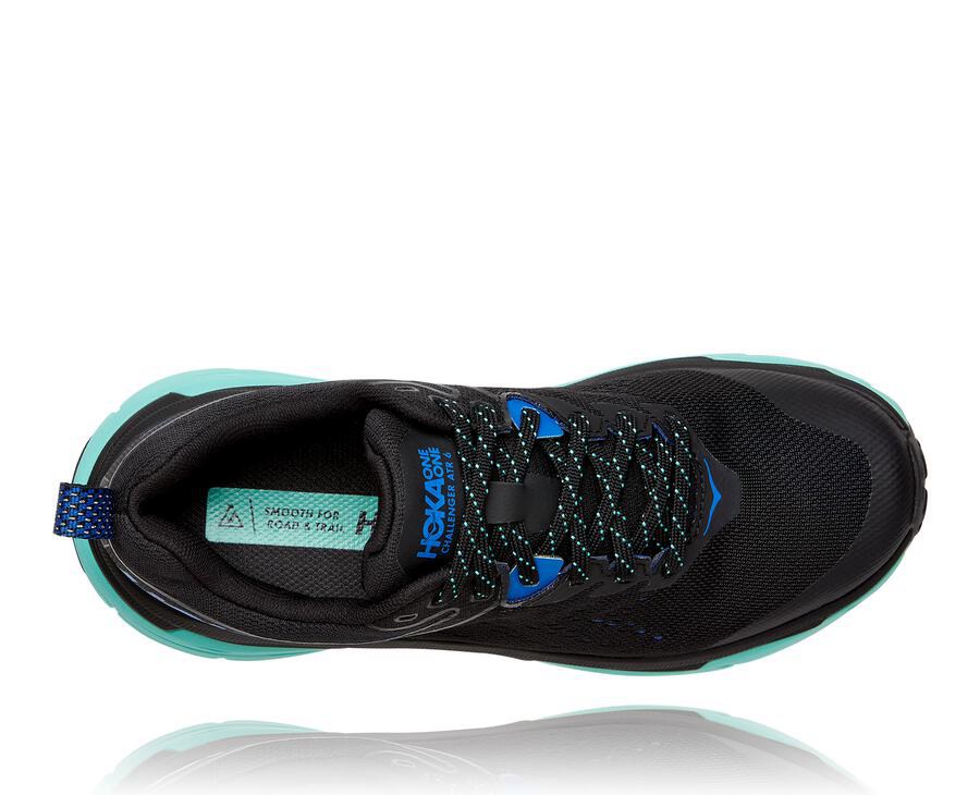 Zapatillas Trail Hoka One One Mujer - Challenger Atr 6 Gore-Tex - Negras - EBW604128